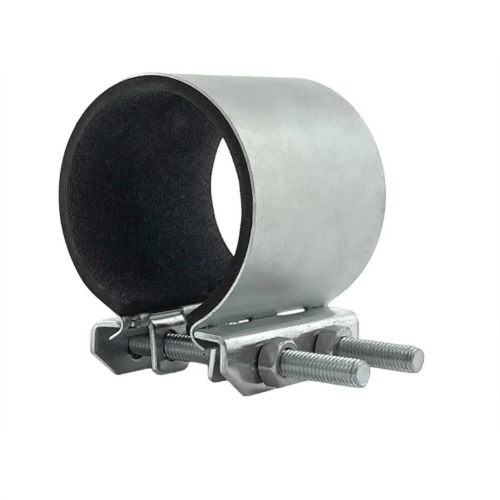 Хомут ремонтный односторонний трубный стальной оцинкованный Сансфера 24х15х70 мм