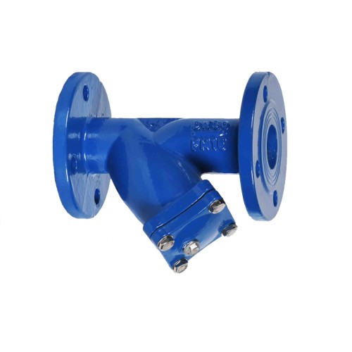 Фильтр сетчатый Y-образный чугунный фланцевый Ду-65 Ру-16 (Т<90°С) ФСч Китай в Самаре