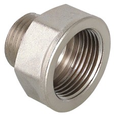 Футорка нержавеющая обратная НР-ВР Ру 16 AISI 304 25 мм 1 1/4"