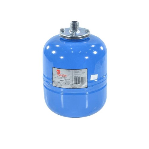 Гидроаккумулятор вертикальный стальной с наружной резьбой Wester WAV 16 бар 5000 л в Самаре