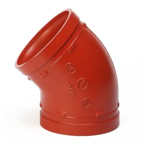 Отвод (колено) 45 градусов под муфту грувлок Ду-100 (Дн 108) Ру-25 XGQT04 в Самаре