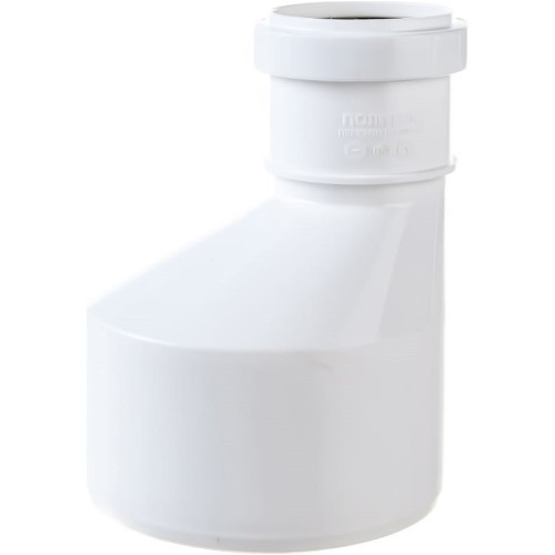 Переход канализационный PP-M эксцентрический белый Дн 50-32 бесшумный б/нап в/к RTP (РосТурПласт) в Самаре