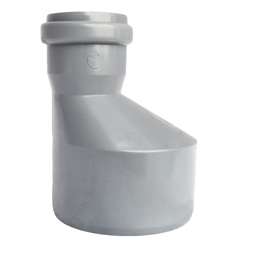 Переход канализационный PP-M эксцентрический белый Дн 110-50 бесшумный б/нап в/к RTP (РосТурПласт) в Самаре