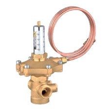 Клапан балансировочный латунный автоматический с наружной резьбой 1,6 МПа APT-R Ридан 20 мм