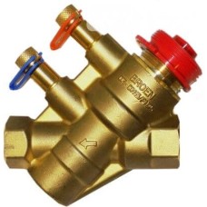 Клапан балансировочный латунный автоматический с внутренней резьбой 2,5 МПа Ballorex Dynamic Broen 20 мм