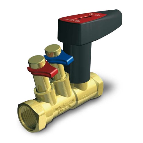 Клапан балансировочный латунный ручной с внутренней резьбой 2,5 МПа Ballorex Venturi FODRV Broen 32 мм в Самаре