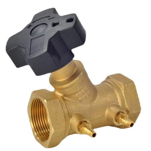 Клапан балансировочный латунный ручной с внутренней резьбой 1,6 МПа MNT-R Ридан 20 мм в Самаре