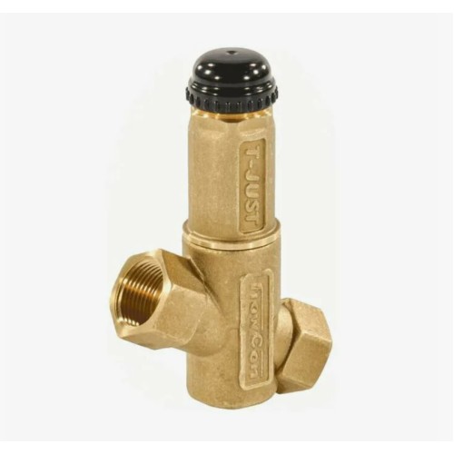 Клапан балансировочный латунный термостатический с внутренней резьбой 1,0 МПа R158A Giacomini 20 мм в Самаре