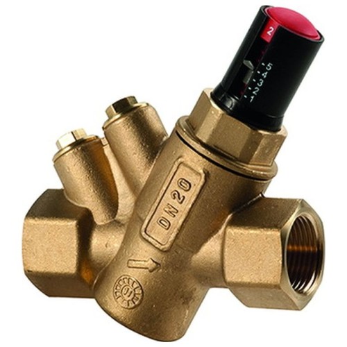 Клапан балансировочный латунный автоматический с внутренней резьбой 2,5 МПа R206A Giacomini 25 мм в Самаре