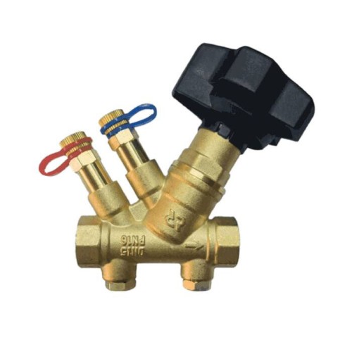 Клапан балансировочный латунный ручной с внутренней резьбой 1,6 МПа MVT-R Ридан 25 мм в Самаре