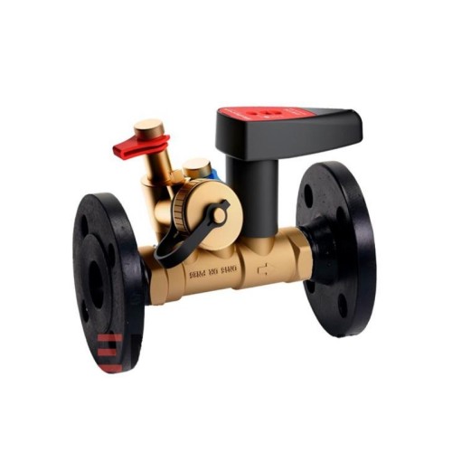 Клапан балансировочный латунный ручной фланцевый 1,6 МПа Ballorex Venturi FODRV Broen 25 мм в Самаре