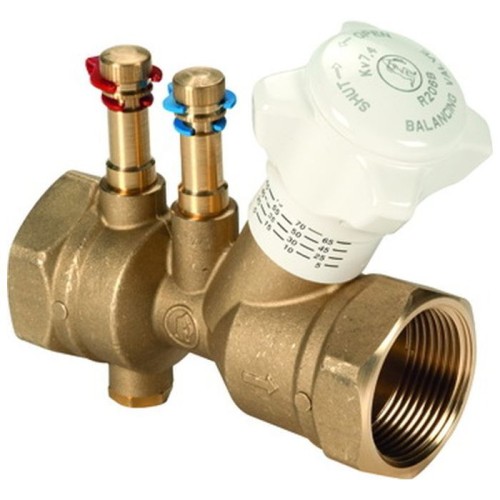 Клапан балансировочный латунный ручной с внутренней резьбой 2,5 МПа R206B Giacomini 20 мм в Самаре