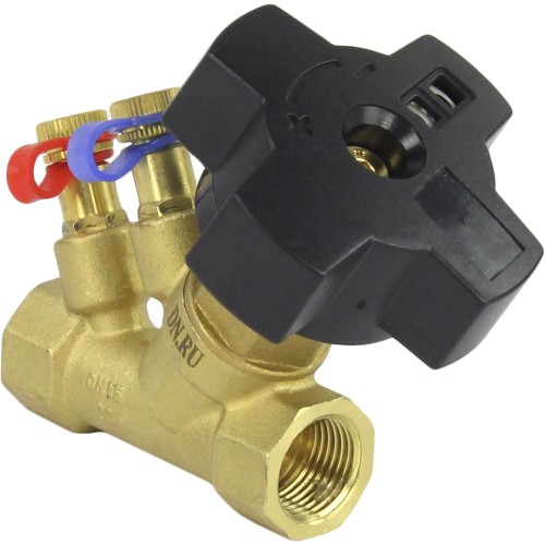 Клапан балансировочный латунный ручной с внутренней резьбой 1,6 МПа MVT-R LF Ридан 20 мм в Самаре