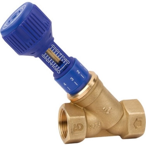 Клапан балансировочный латунный ручной с внутренней резьбой 2,0 МПа CIM 787OT Cimberio 20 мм в Самаре