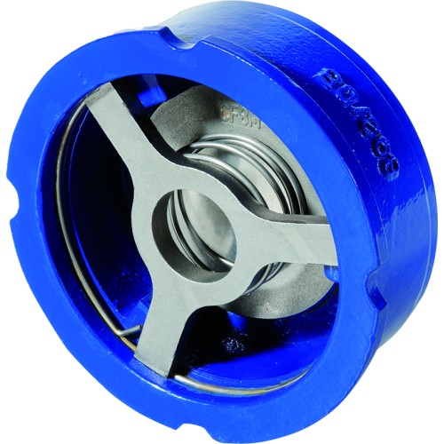 Клапан обратный чугунный осевой пружинный межфланцевый 1,6 МПа NVD-802R Ридан 32 мм в Самаре