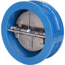 Клапан обратный чугунный двухстворчатый межфланцевый 2,5 МПа FCV Benarmo 100 мм