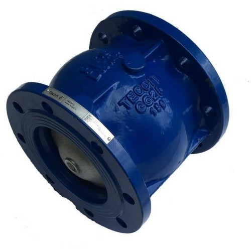 Клапан обратный чугунный Y-тип фланцевый 1,6 МПа NVD 402R Ридан 50х100 мм в Самаре