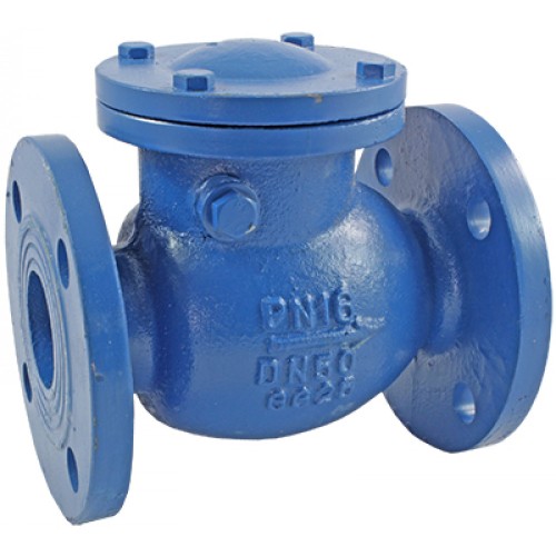Клапан обратный чугунный подъемный фланцевый 2,5 МПа 16кч9нж Луидор 32х180 мм в Самаре