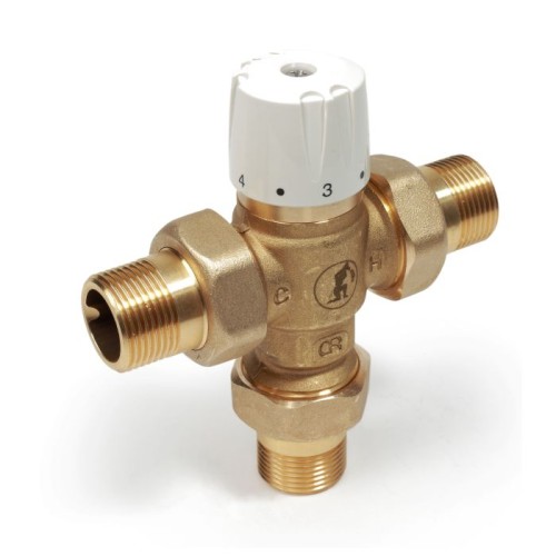 Клапан смесительный латунный термостатический седельный с наружной резьбой 1,6 МПа Giacomini 20х73 мм в Самаре