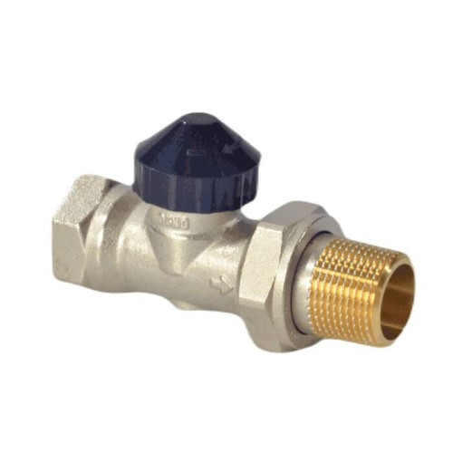 Клапан термостатический угловой Ду-20 Ру-10 ВР (ВН) гайка М30х1,5 с преднастройкой TR-N Ридан в Самаре