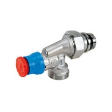 Клапан термостатический осевой угловой Ду-15 Ру-16 ВР (ВН) гайка М30х1,5 R415H Giacomini