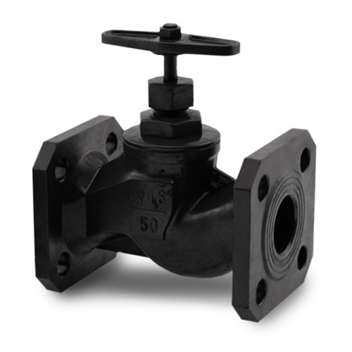 Клапан запорный чугунный фланцевый 1,6 МПа 15ч14п Китай 65х290 мм в Самаре