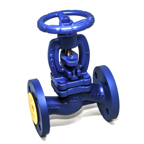 Клапан запорный сальниковый чугунный фланцевый 1,6 МПа 215A Zetkama 300х850 мм в Самаре