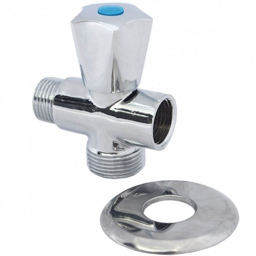 Клапан седловой бытовой трехходовой латунный с внутренней-наружной резьбой 1,0 МПа Aquasfera 1047 Aquasfera 87 мм в Самаре