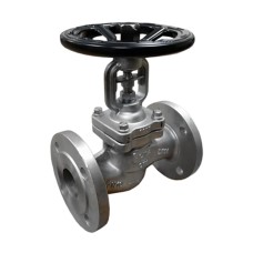 Клапан запорный сильфонный нержавеющий фланцевый 4,0 МПа KV35 Гранвент 15 мм