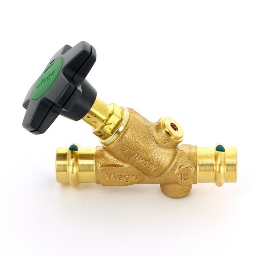 Клапан запорный бронзовый пресс 1,6 МПа Viega 25 мм в Самаре