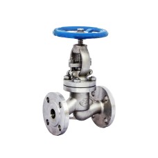 Клапан запорный нержавеющий фланцевый 4,0 МПа 15нж22нж Китай 100х230 мм