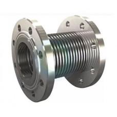 Компенсатор сильфонный осевой многослойный с внутренним экраном фланцевый Ру 16 КСОF Hortum 50х220 мм