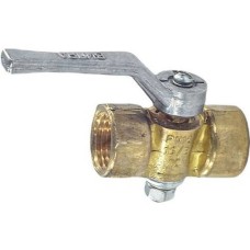 Кран латунный трехходовой стандартнопроходной для манометра без фланца с ручкой ВР-НР Ру 25 Wika 910 Wika 15 мм 1/2"