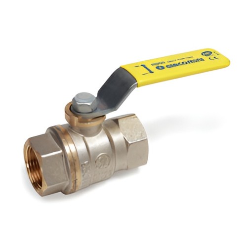 Кран запорный латунный полнопроходной с ручкой-рычагом ВР (ВН) Ру 5 R950 Giacomini 10 мм 3/8" в Самаре