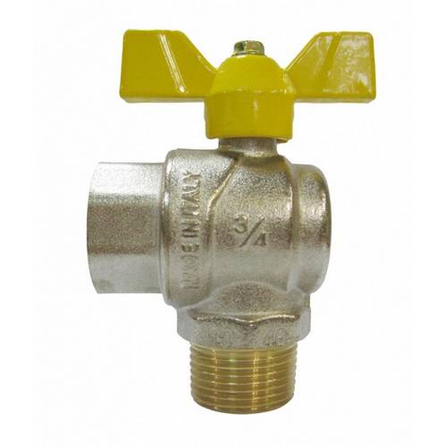 Кран запорный латунный полнопроходной с ручкой-бабочкой ВР-НР Ру 5 R780 Giacomini 15х50 мм 1/2" в Самаре