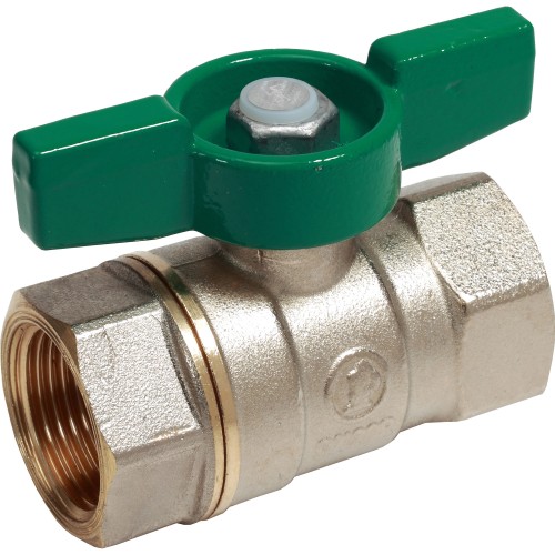 Кран запорный латунный стандартнопроходной с ручкой-бабочкой ВР (ВН) Ру 42 R251W Giacomini 15х56 мм 1/2" в Самаре