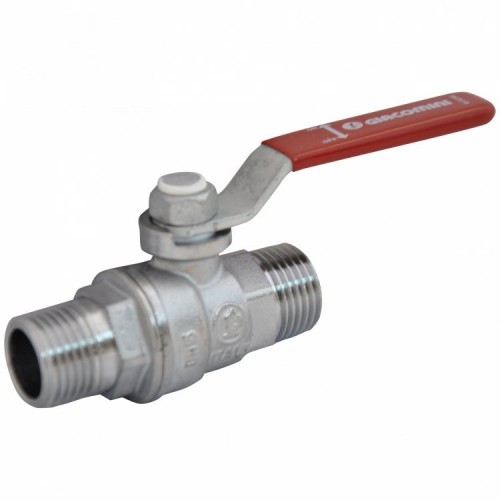 Кран запорный латунный полнопроходной с ручкой-рычагом НР Ру 20 Ideal 099 Itap 15 мм 1/2" в Самаре