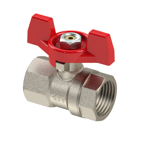 Кран запорный латунный полнопроходной с ручкой-бабочкой ВР (ВН) Ру 16 Optibal Oventrop 20 мм 3/4" в Самаре