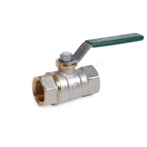 Кран запорный латунный полнопроходной с ручкой-рычагом ВР (ВН) Ру 42 R950W Giacomini 15 мм 1/2" в Самаре