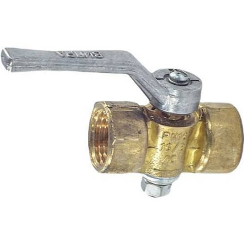 Кран газовый латунный трехходовой стандартнопроходной для манометра ВР (ВН) Ру 16 КШМ, 11Б27п10 ВИПРА 15 мм 1/2" в Самаре