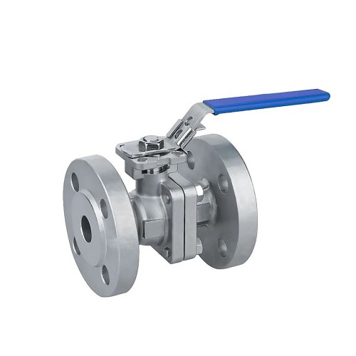 Кран запорный нержавеющий фланцевый полнопроходной ручка-рычаг Ру 40 Benarmo 50х150 мм в Самаре