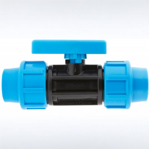 Компрессионный кран ПНД Дн 25-25 Ру-16 Джилекс в Самаре