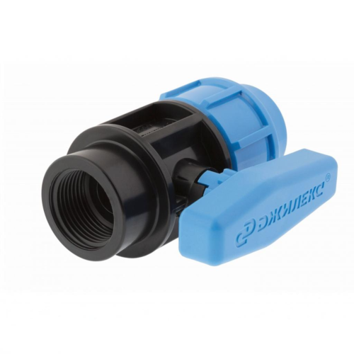 Компрессионный кран ПНД Дн 32-1" Ру-16 ВР (ВН) Джилекс в Самаре