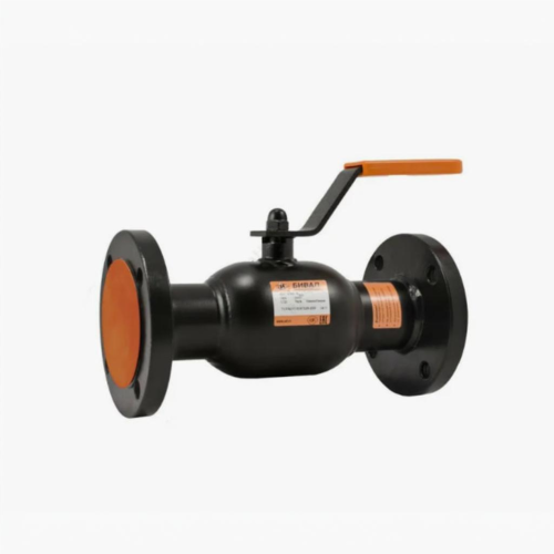 Кран запорный стальной фланцевый стандартнопроходной Ст20 КШТ.12. АДЛ 80х280 мм