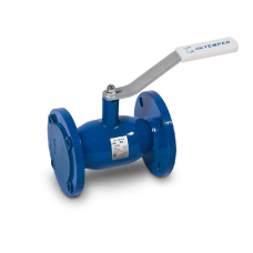 Кран запорный стальной фланцевый полнопроходной Ст20 КШ.Ц.Ф. Temper 25х160 мм