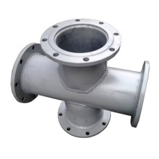 Крест фланцевый КФ Ду 300-250 (600-600) ВЧШГ с ЦПП цинк+AL ГОСТ ISO 2531-2012