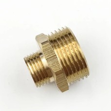 Ниппель латунный переходной НР STOUT 10 мм 3/8"