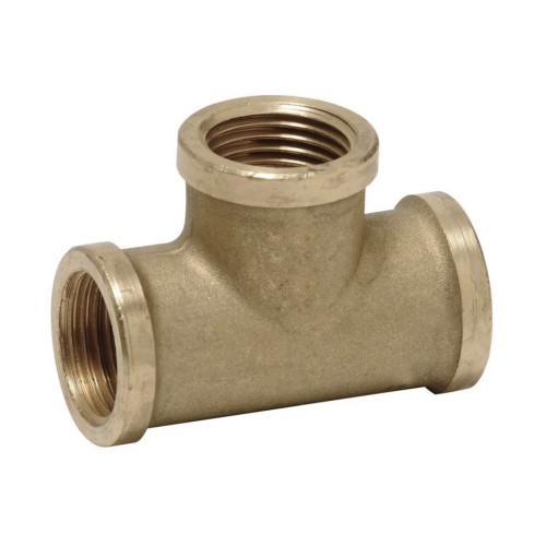 Тройник латунный переходной ВР (ВН) STOUT 15 мм 1/2"