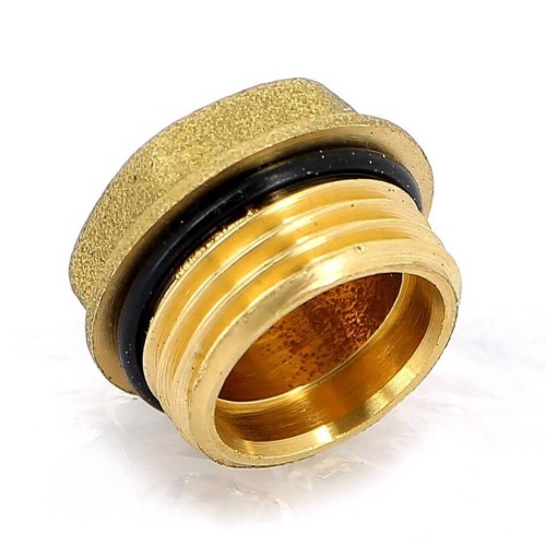 Переход латунный с герметичной прокладкой ВР-НР Giacomini 15 мм 1/2"