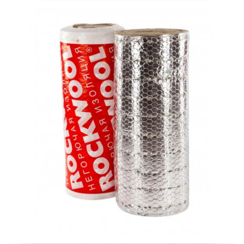 Рулон минеральная вата 100х1000-2 ROCKWOOL WIRED MAT 80 ALU в Самаре